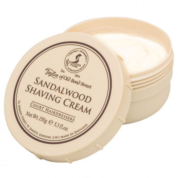 Sandalwood Shaving Cream Bowl 150g